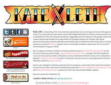 Tablet Screenshot of kateleth.com
